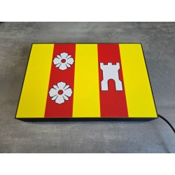Led lamp wapen van Rozenburg